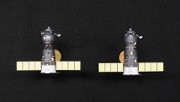 ソユーズ宇宙船（TM-31）とプログレス補給船（M1-3）