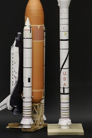 スペースシャトルのSRBとアレス Ⅰ-X 第一段