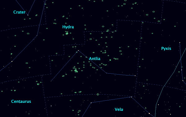 <Clickable Map of constellation Antlia>