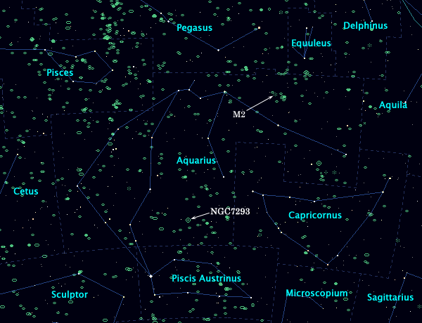 <Clickable Map of constellation Aquarius>