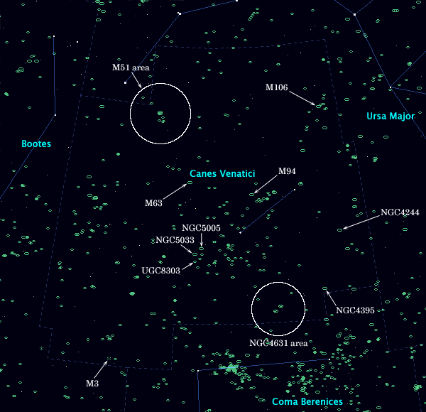<Clickable Map of constellation Canes Venatici>