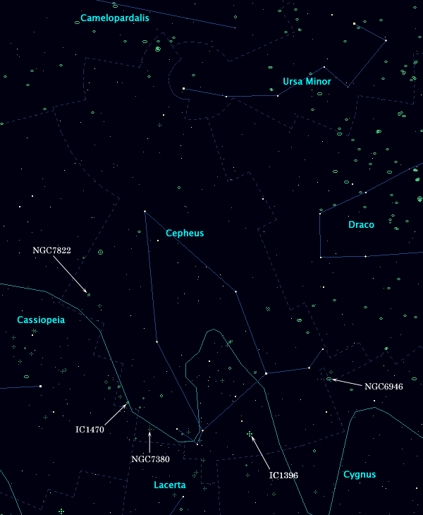 <Clickable Map of constellation Cepheus>