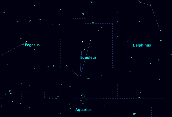 <Clickable Map of constellation Equuleus>