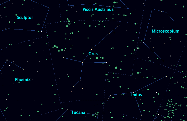 <Clickable Map of constellation Grus>