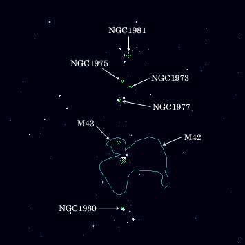 <M42付近クリッカブルマップ>