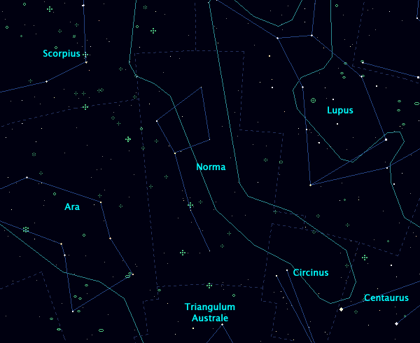 <Clickable Map of constellation Norma>