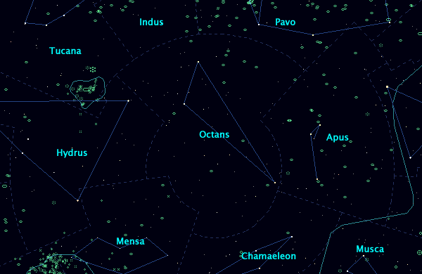 <Clickable Map of constellation Octans>