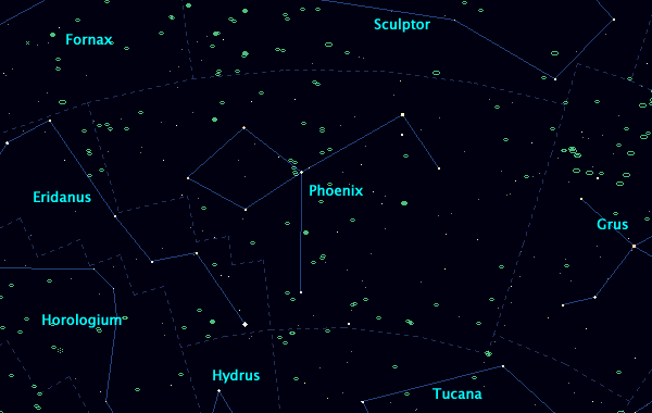 <Clickable Map of constellation Phoenix>