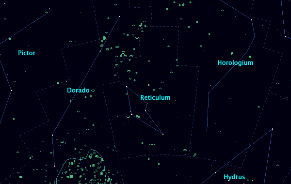 <Clickable Map of constellation Reticulum>