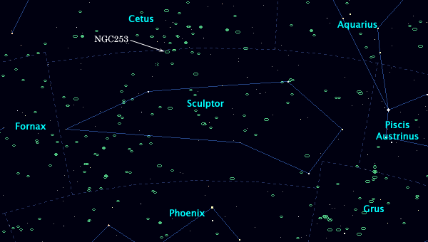 <Clickable Map of constellation Sculptor>