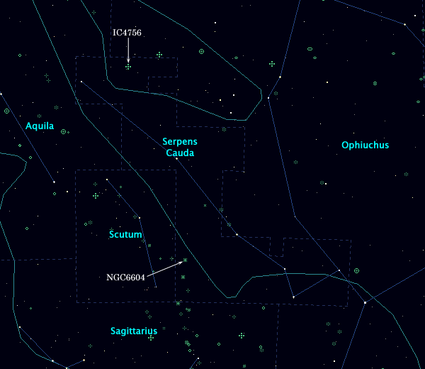 <Clickable Map of Constellation Serpens Cauda>