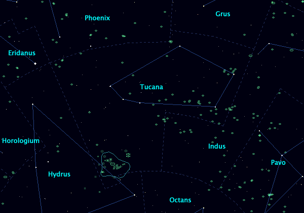 <Clickable Map of constellation Tucana>