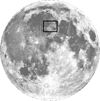 <画像：月面図（写真の位置）>